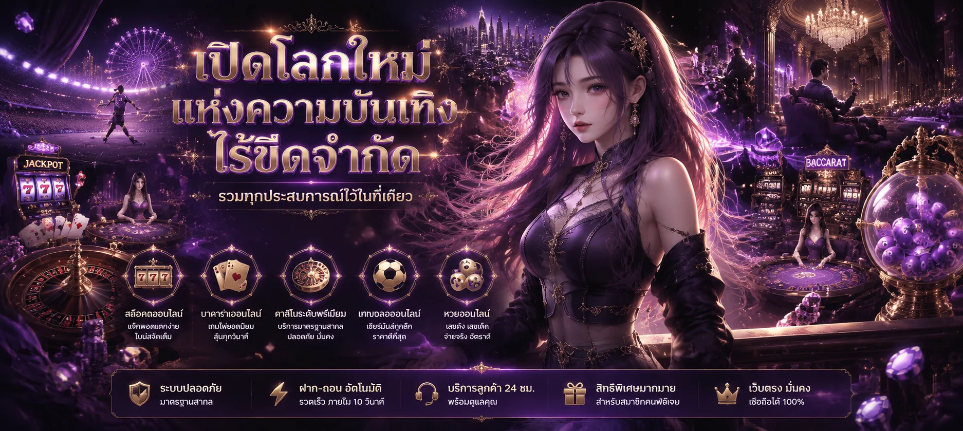 คาสิโนออนไลน์ Betdiwa บาคาร่าสดจากค่าย Evolution